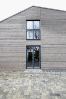 Anbau an ein Einfamilienhaus
Holzständerwerk